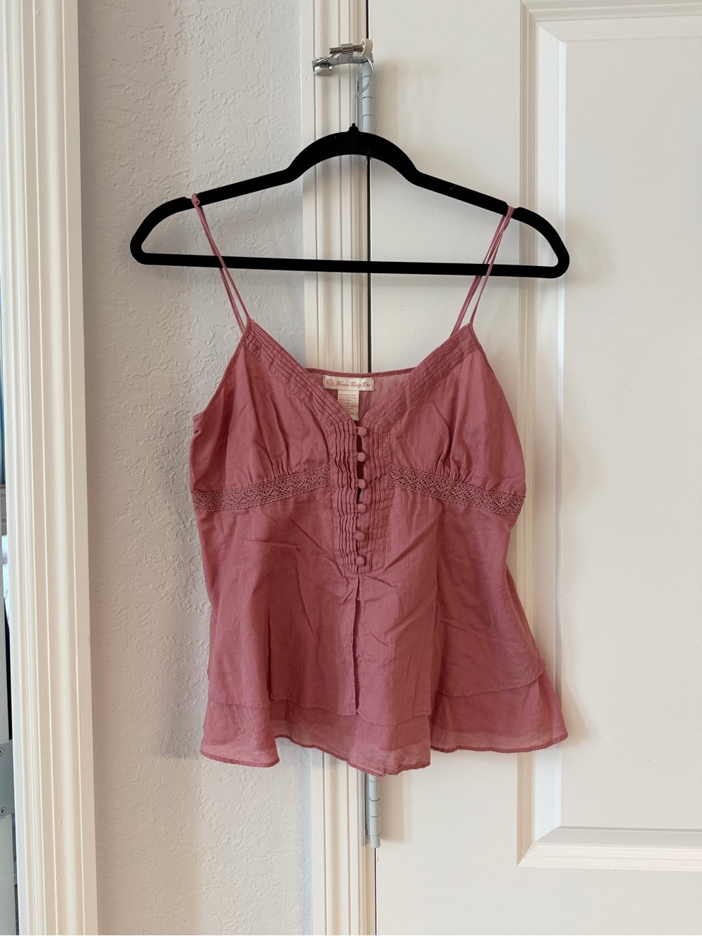 Vintage forever 21 Cami Top in Dusty Rose